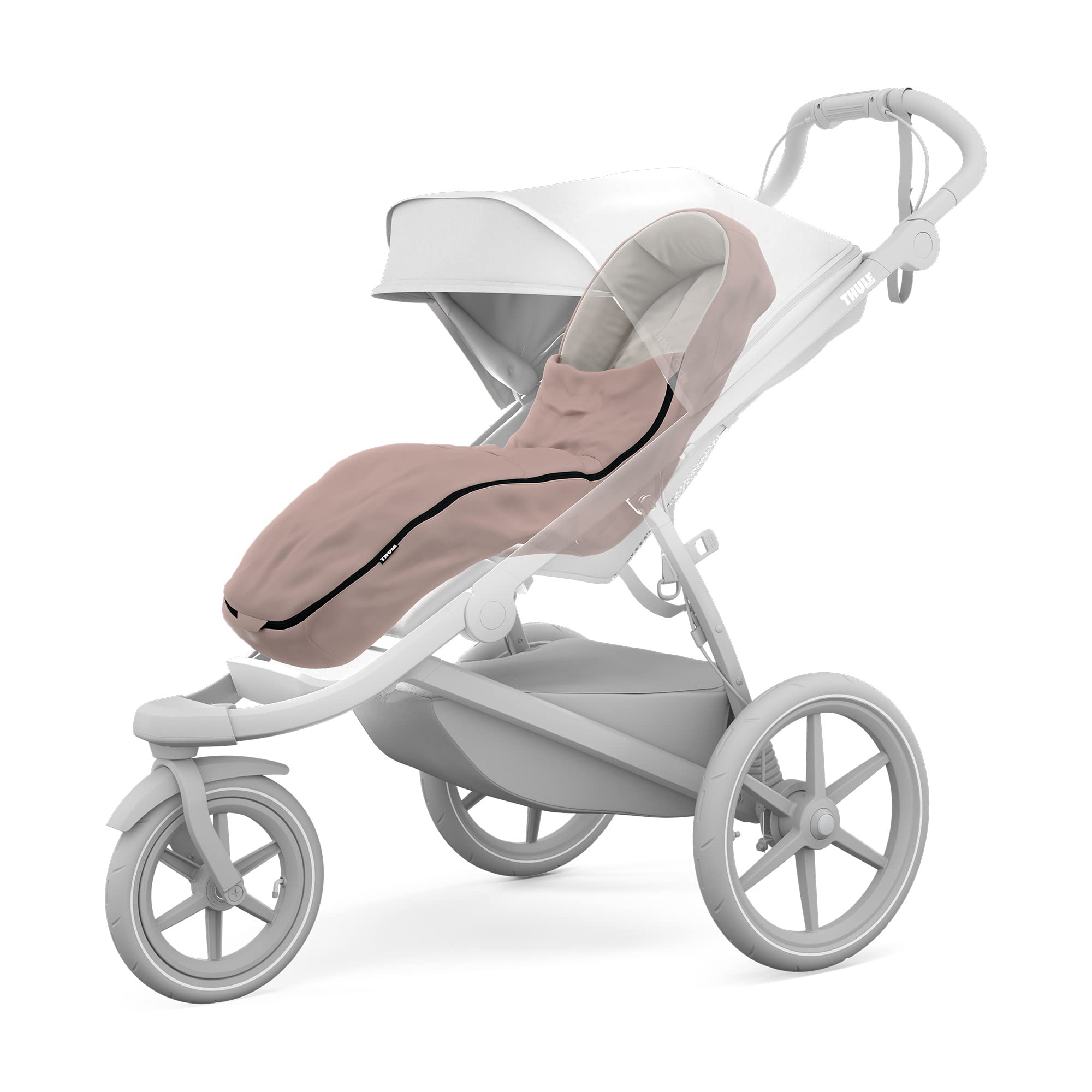 Thule Stroller Footmuff - Winter Stroller Cover for Baby, Warm & Waterproof Stroller Liner for Cold Weather - Perfect for Strolls, Shopping & Outdoor Adventures