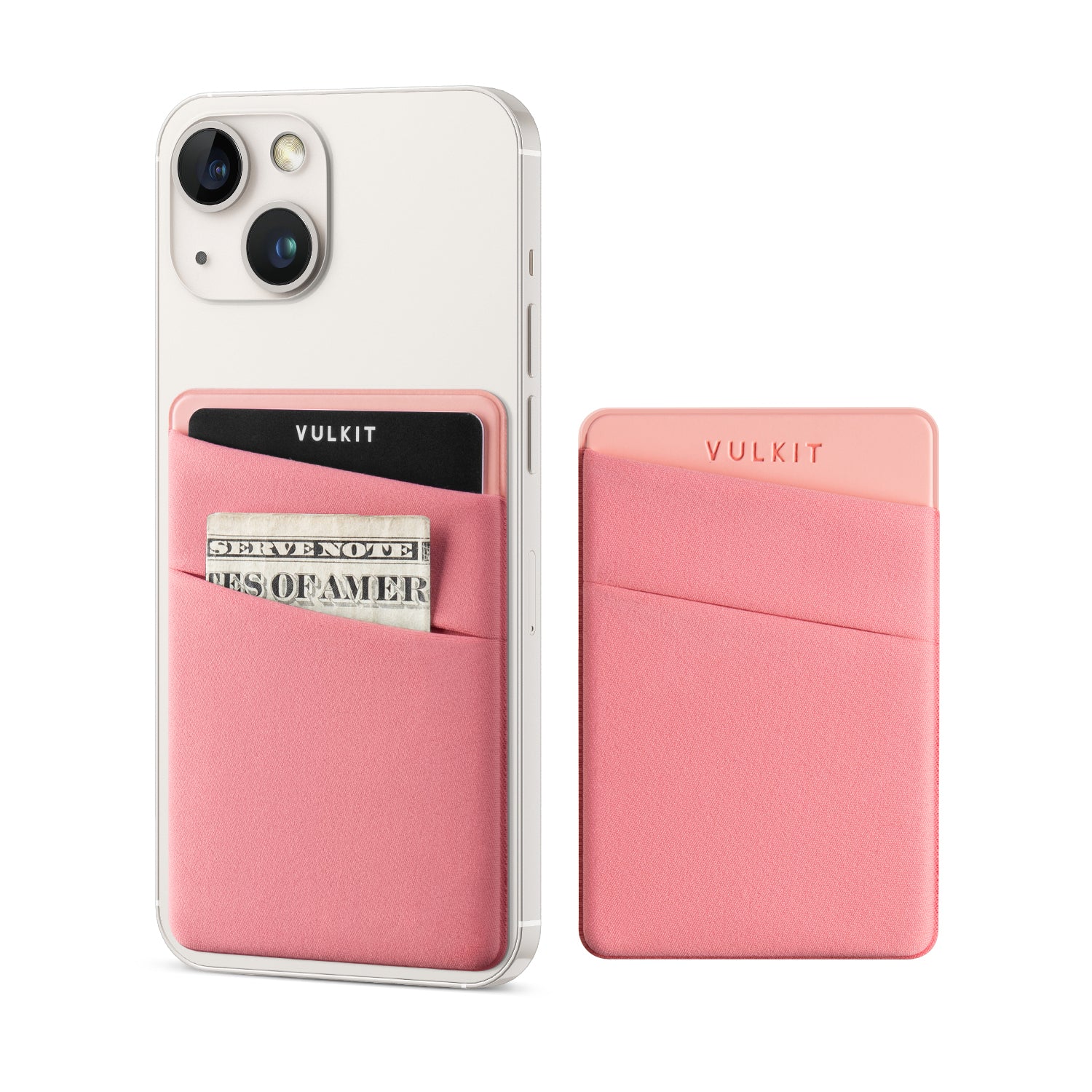 VPA105 Slim Elastic Adhesive Phone Card Holder - Sticky Pocket for Credit Cards, IDs & Cash - Perfect for Phones, Wallets & Travel Accessories