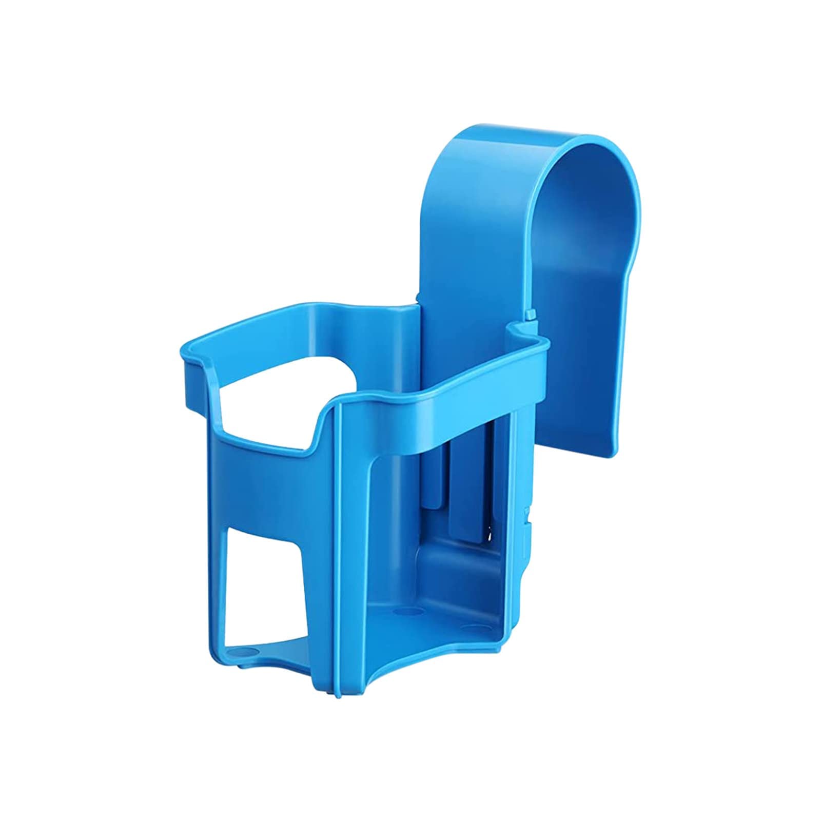TOYUN Above Ground Pool Cup Holder - Sturdy Drink & Phone Holder with Hook Design for Refreshing Beverages (Blue) | Perfect for Poolside Relaxation, Backyard Parties & Summer Gatherings