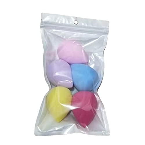 5pcs Makeup Egg Sponge Blenders - Flawless Liquid Cream & Powder Foundation Applicator, Beauty Blending Tool for Seamless Makeup Application | Perfect for Daily Use, Travel & Professional Makeup Artists