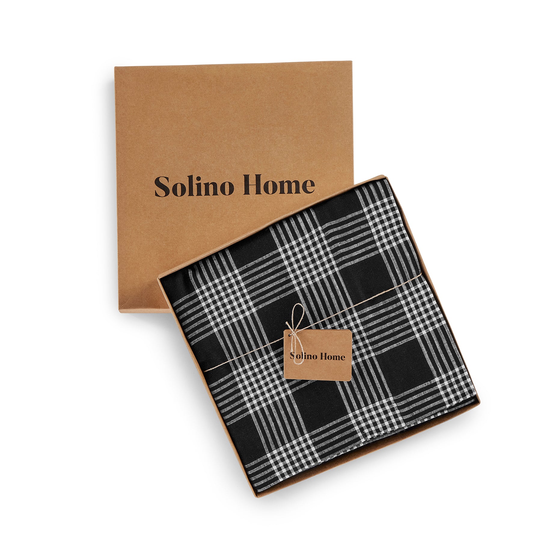 Glen Check Tablecloth - Classic Plaid Design for Dining Room, Kitchen, and Party Decor - Waterproof & Stain-Resistant