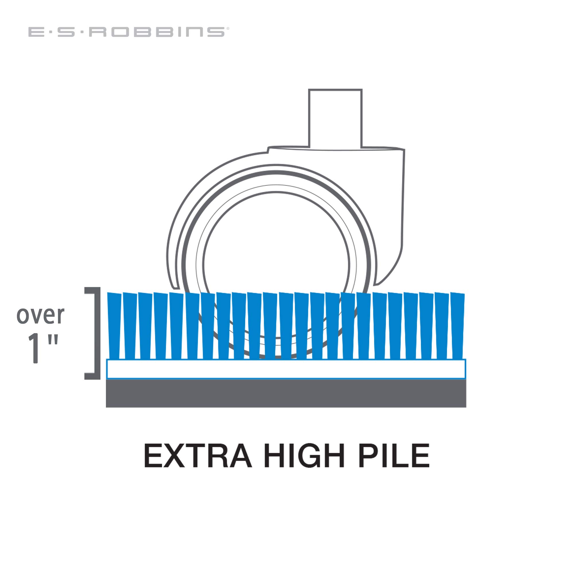 ES Robbins Extra High Pile Carpet Chair Mat 60