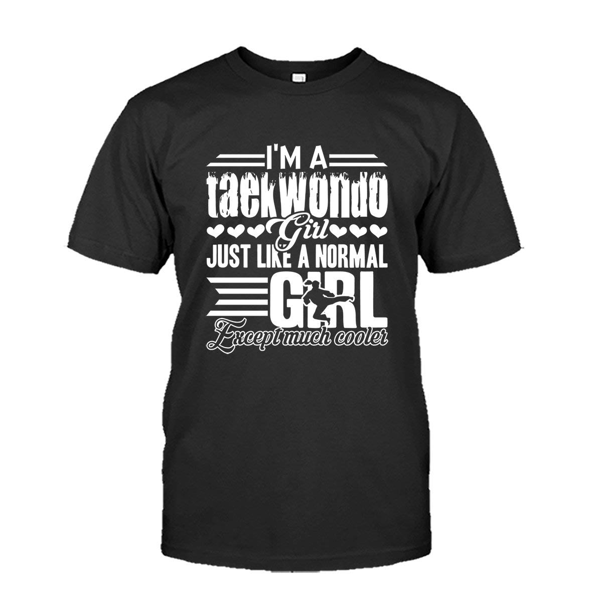 BigCrab Taekwondo T-Shirt for Women & Men - Karate Martial Arts Training Tee - Perfect for Dojo, Gym & Casual Wear