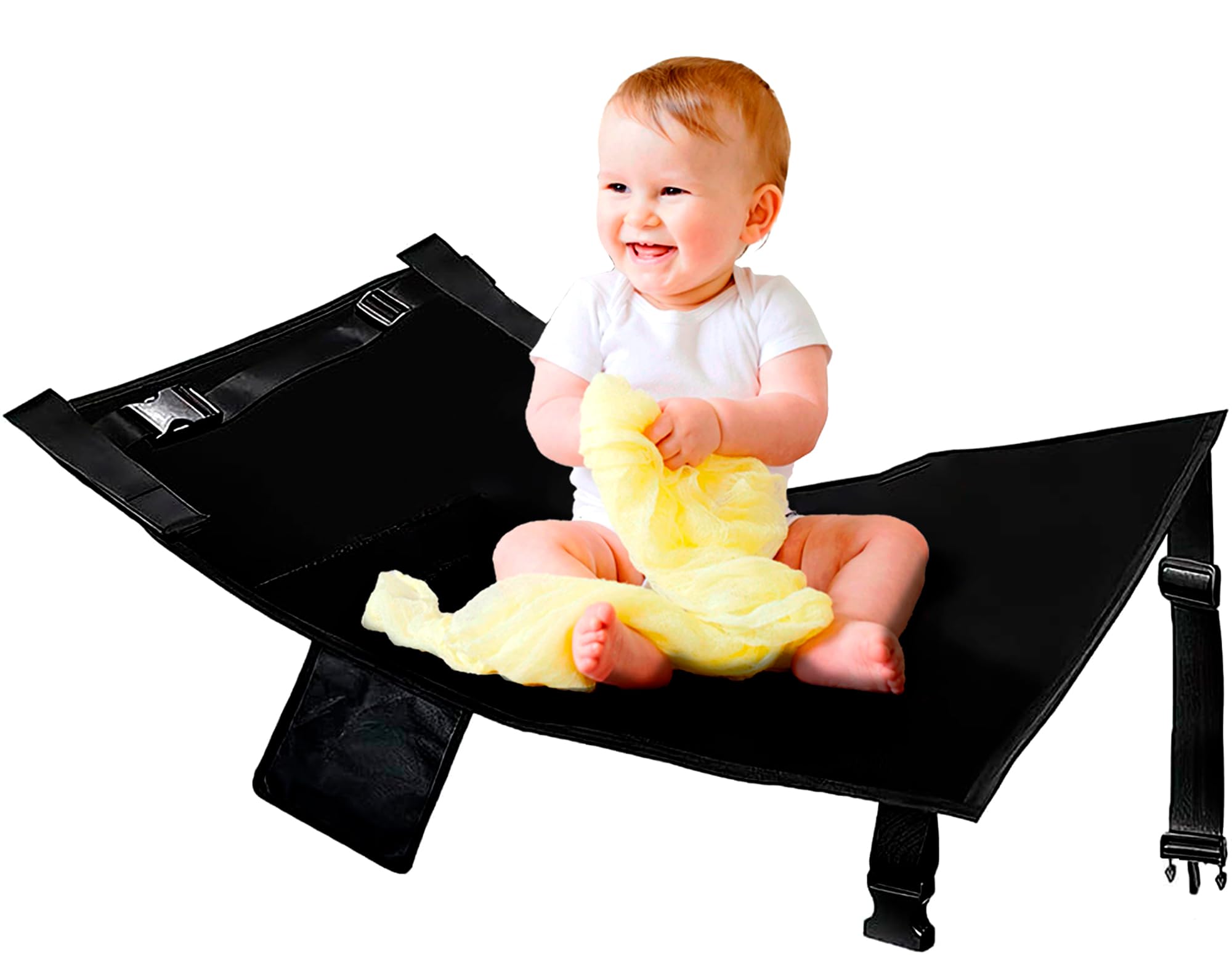 Airplane Seat Extender for Kids & Toddlers - Portable Airplane Footrest & Travel Bed for Comfortable Flights | Perfect for Long-Haul Travel with Children | Must-Have Air Travel Accessory for Families