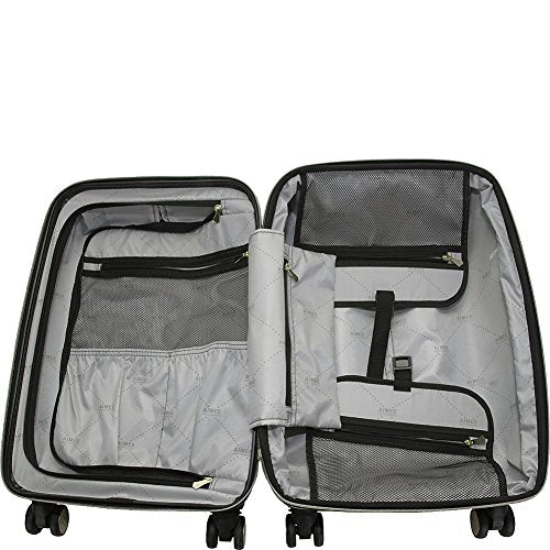 Aimee Kestenberg Women's Sergeant 20 Camo Printed Expandable Hardside Luggage with 8 Spinner Wheels - Perfect Carry-On Suitcase for Business Travel & Weekend Getaways