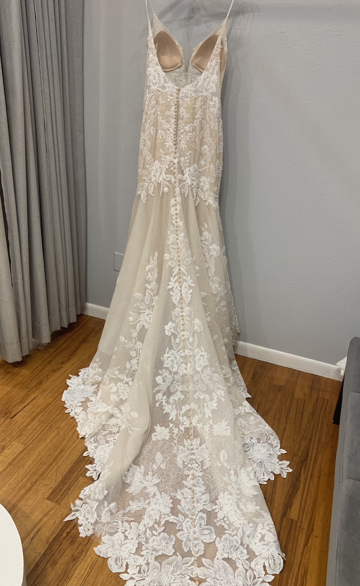 Martina Liana 1301 Wedding Dress - Elegant Lace Bridal Gown for Church Ceremony & Formal Reception
