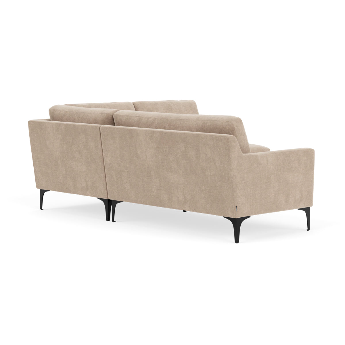 Astha Fabric Right Corner Sofa - Modern L-Shaped Sectional Couch for Living Room, Home Theater & Small Spaces | Comfortable & Stylish Lounge Furniture