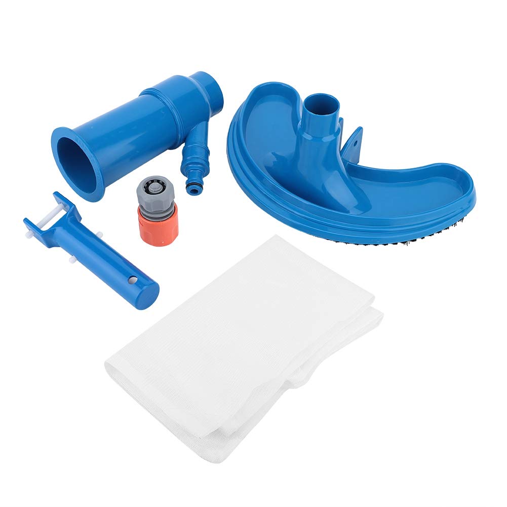 LetCart Pool Cleaner - Portable Swimming Pool, Pond & Fountain Vacuum Brush Cleaning Tool | Ideal for In-Ground & Above Ground Pools, Spas, and Water Features