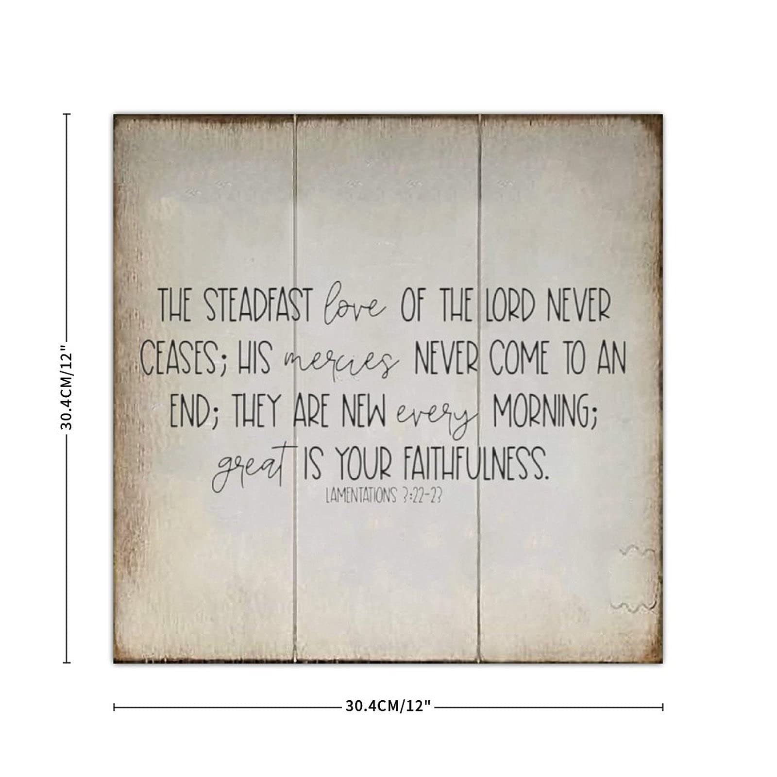 Custom Wooden Bible Verse Sign - Rustic Wall Decor for Home & Bedroom