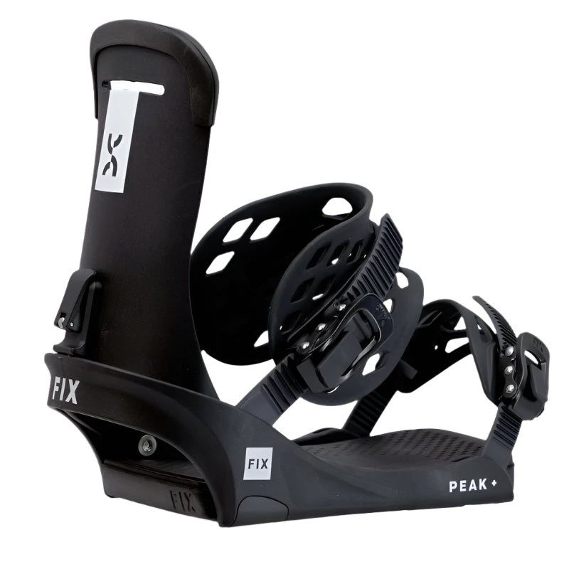 2024 Fix Peak Snowboard Bindings - High-Performance Snowboard Bindings for All-Mountain & Freestyle Riding | Perfect for Powder, Park & Backcountry Adventures