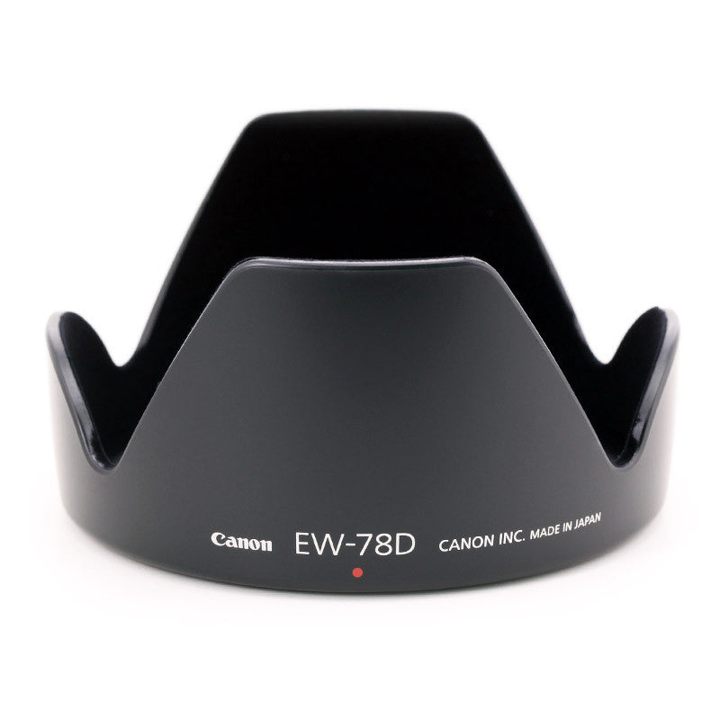 Canon EW-78D Lens Hood Compatible with EF 28-200mm f/3.5-5.6 & EF-S 18-200mm f/3.5-5.6 IS Lenses - Durable Camera Accessory for Outdoor Photography & Travel Shooting