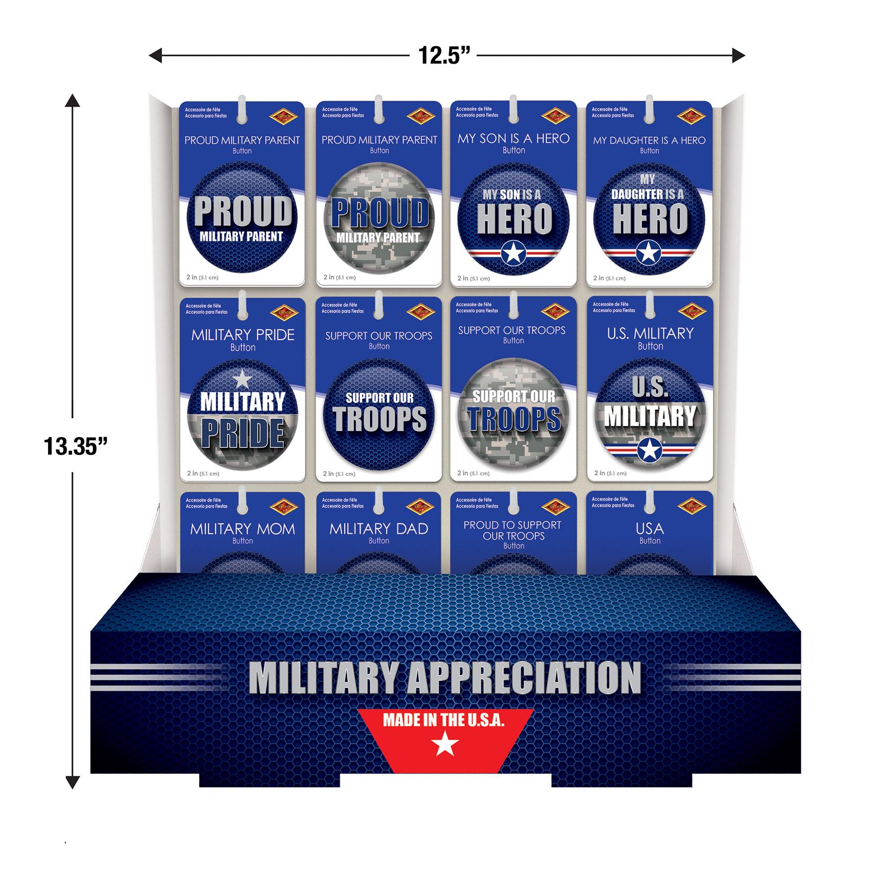 108-Piece Beistle Air Force Military Appreciation Party Decorations Set - Patriotic Tableware & Party Supplies for Military Events, Veterans Day & Patriotic Celebrations