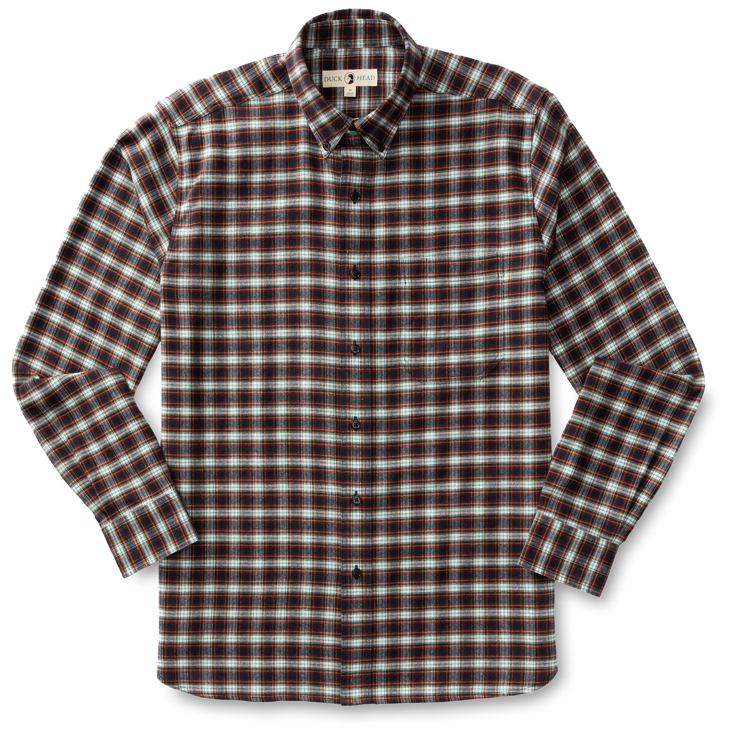 Rosemont Plaid Cotton Flannel Sport Shirt for Men - Soft & Comfortable Casual Button Down Shirt - Perfect for Outdoor Activities, Camping & Fall Fashion
