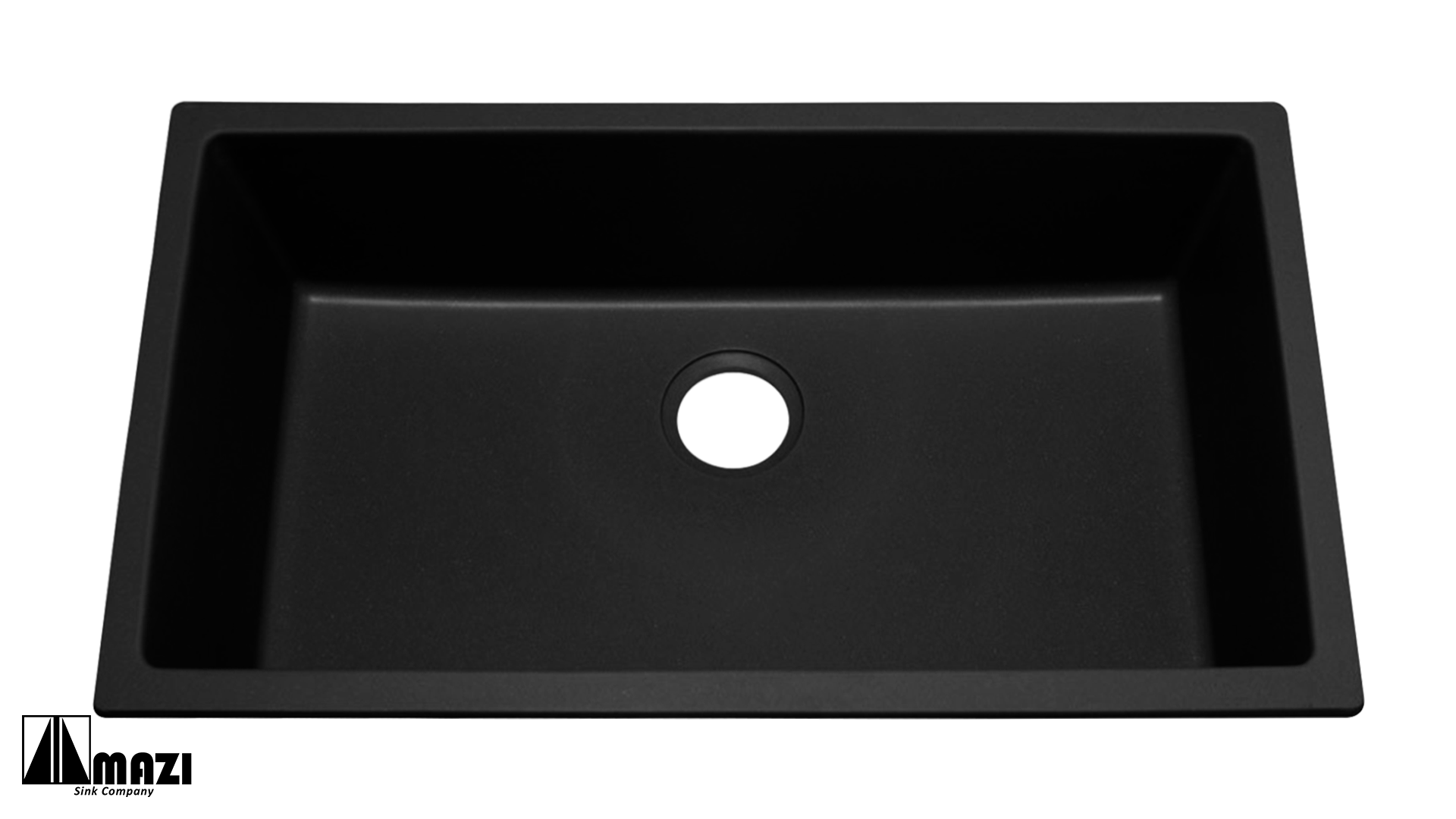 Premium Granite Composite Kitchen Sink KA1 - Heavy Duty 33x22 Inch Undermount Single Bowl Sink for Modern Kitchens, Restaurants & RV Use