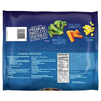 Gourmet Kitchn Birds Eye Garlic Chicken Frozen Meal - Pack of 2 (58 oz Each) with Pasta, Chicken & Vegetables - Quick 5-Minute Dinner - Perfect for Busy Weeknights, Family Meals & Office Lunches