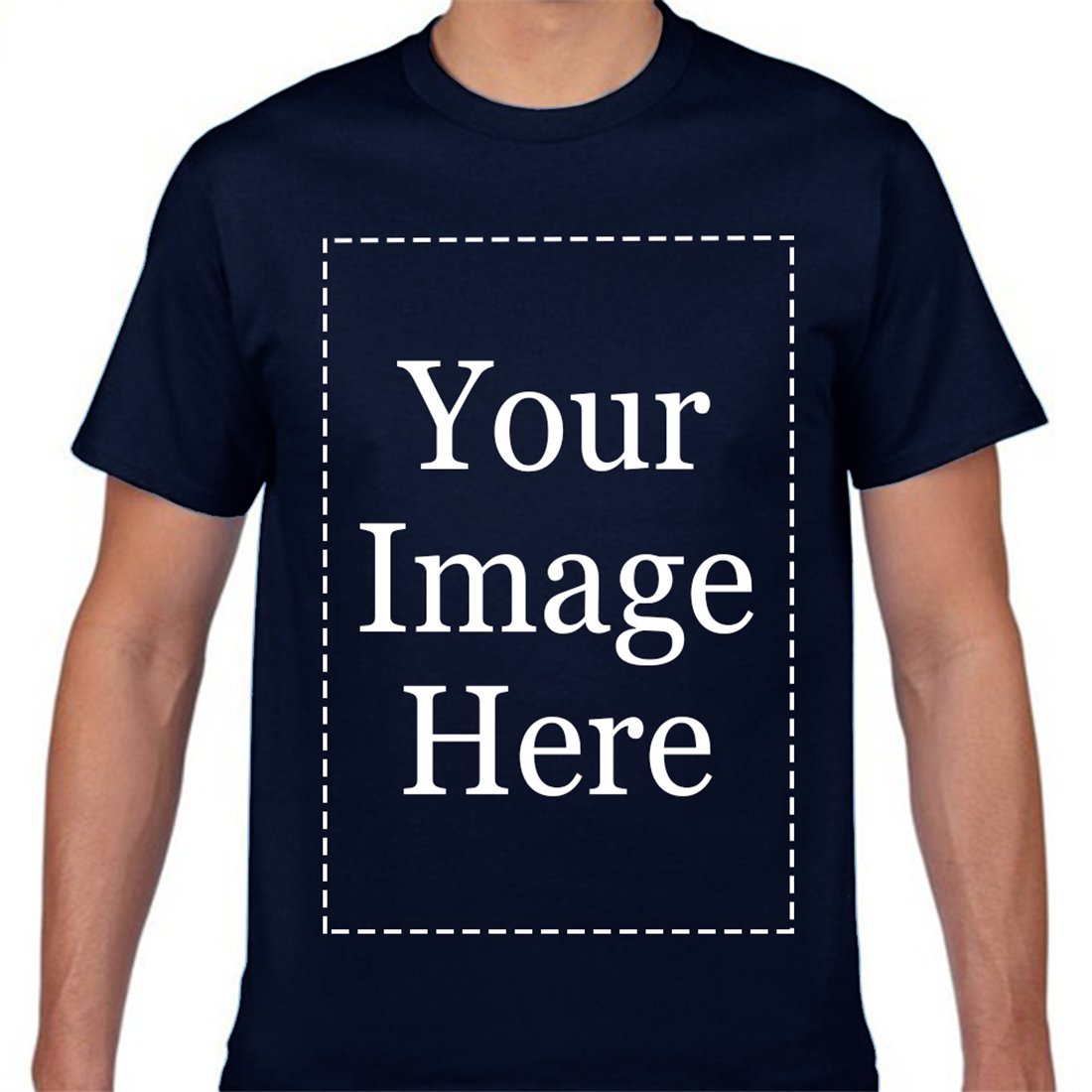 Custom Personalized T-Shirts for Men - Add Your Name, Text, Image or Message | Unique Custom Apparel for Gifts, Events & Everyday Wear