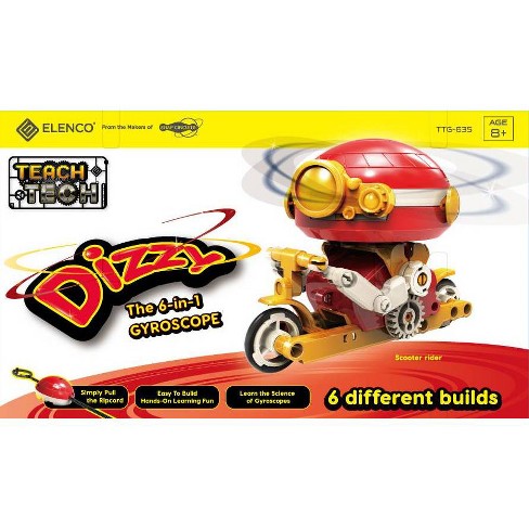 Dizzy Gyroscope Kit - STEM Educational Toy for Kids & Adults | Science Experiment, Physics Learning Tool | Perfect for Classroom, Home & Outdoor Play