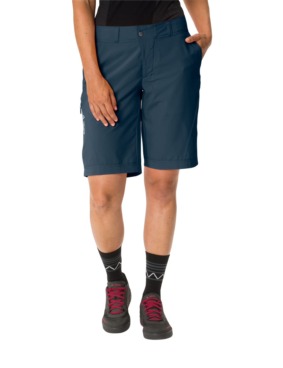 VAUDE Women's Ledro Hiking Shorts - Lightweight Quick-Dry Outdoor Adventure Shorts for Hiking, Camping & Travel