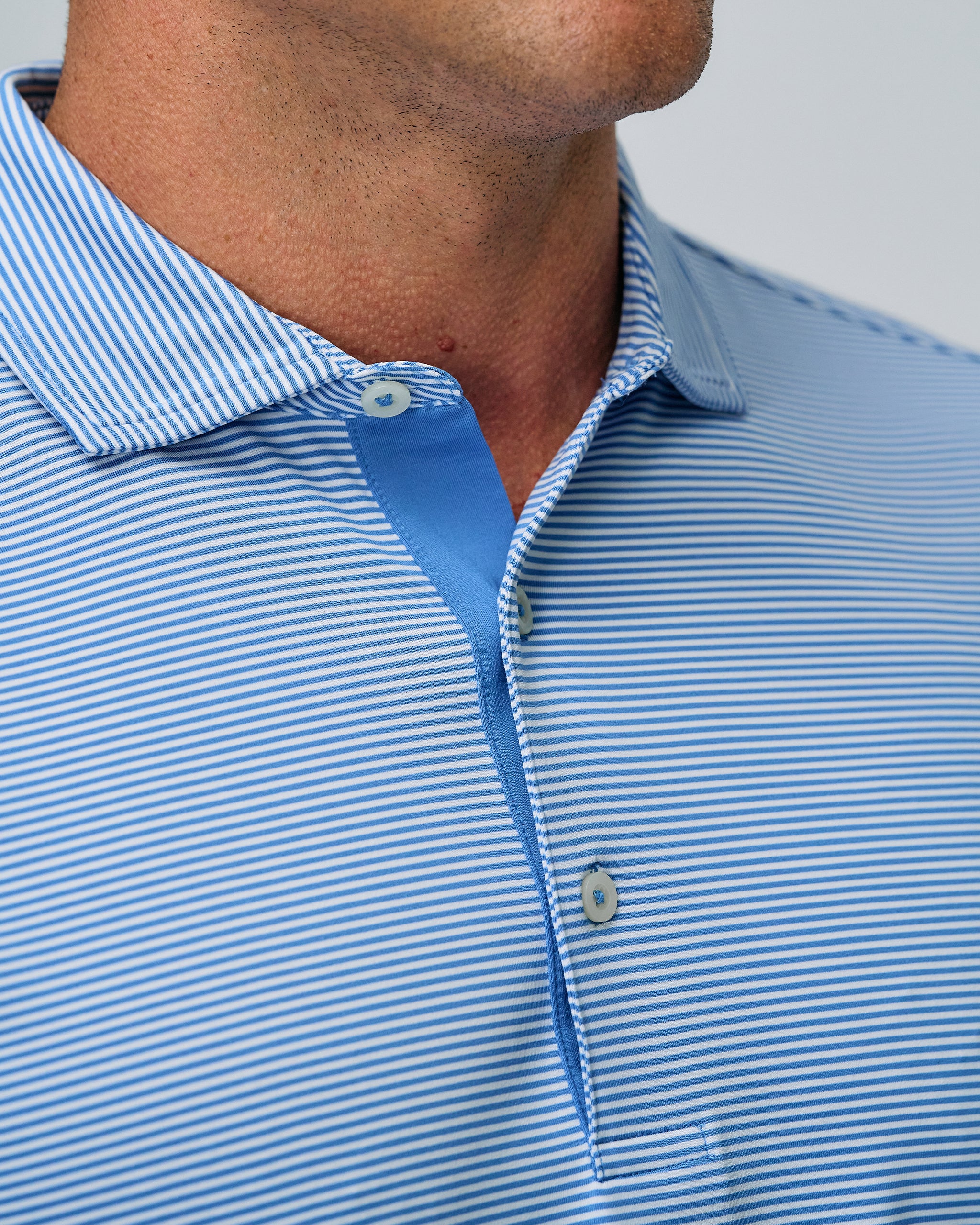 Bryant Stripe Polo Shirt for Men - Classic Cotton Casual Wear for Office, Golf & Outdoor Activities