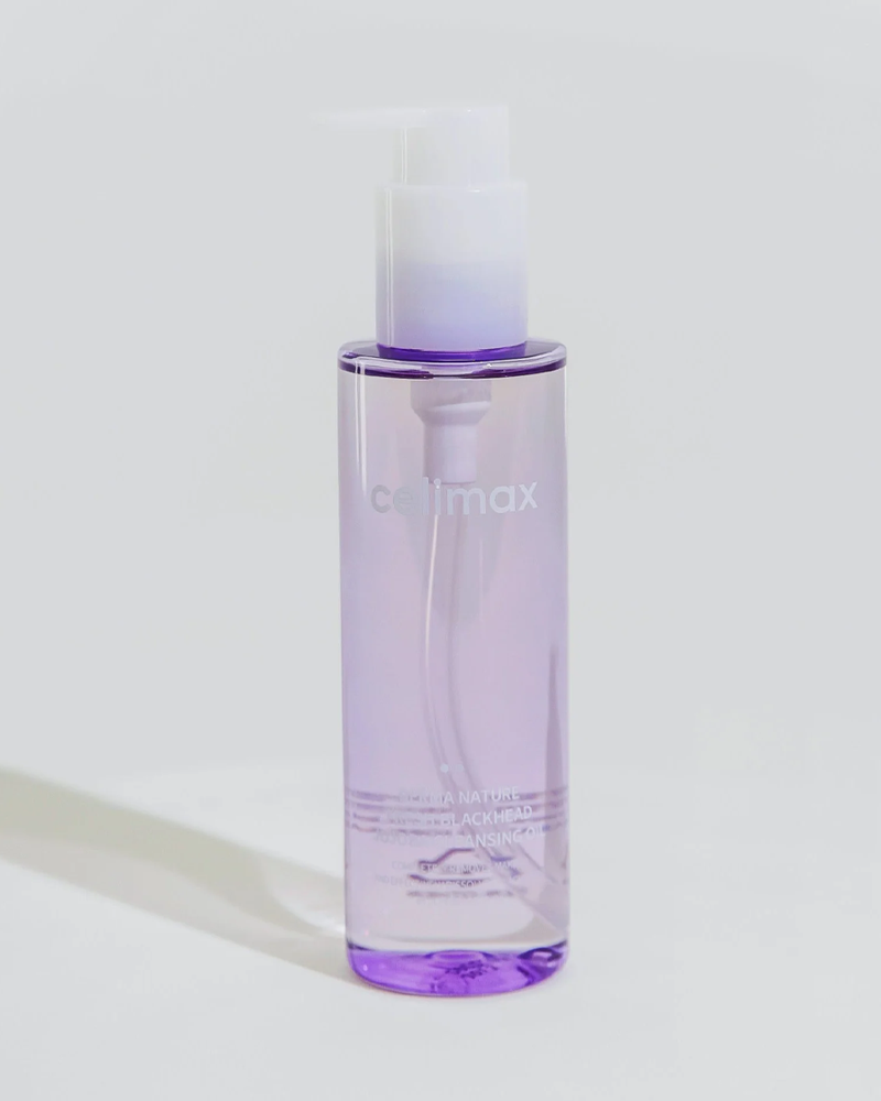 Celimax Derma Nature Fresh Jojoba Cleansing Oil - Gentle Facial Cleanser for Acne-Prone & Sensitive Skin | Perfect for Daily Makeup Removal & Deep Pore Cleansing