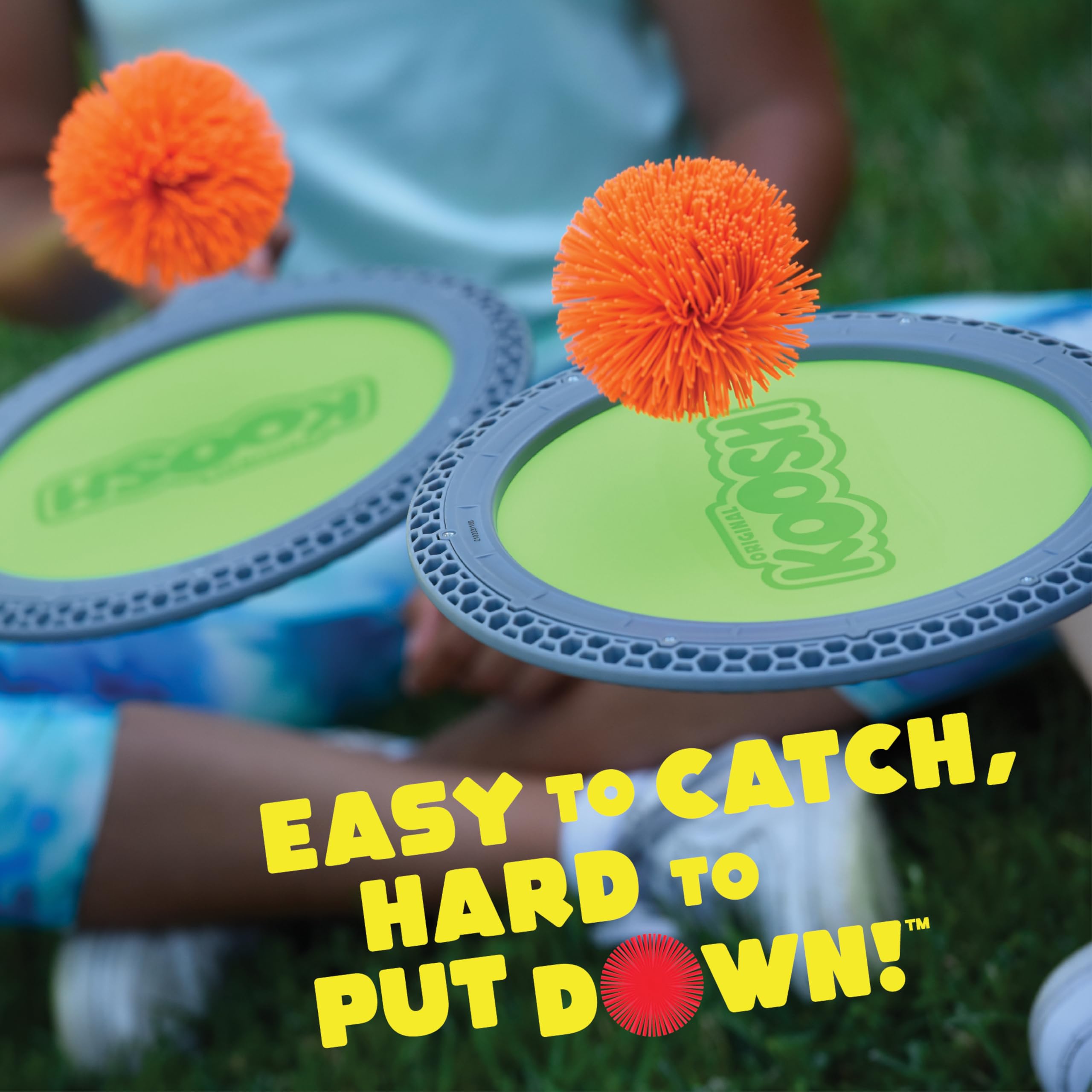 Koosh Paddle Playset - Fun Outdoor & Beach Toys for Kids Ages 4+, Family-Friendly Games for Backyard, Park & Beach Activities - Perfect for Summer Play, Birthday Gifts & Sensory Fidget Toys