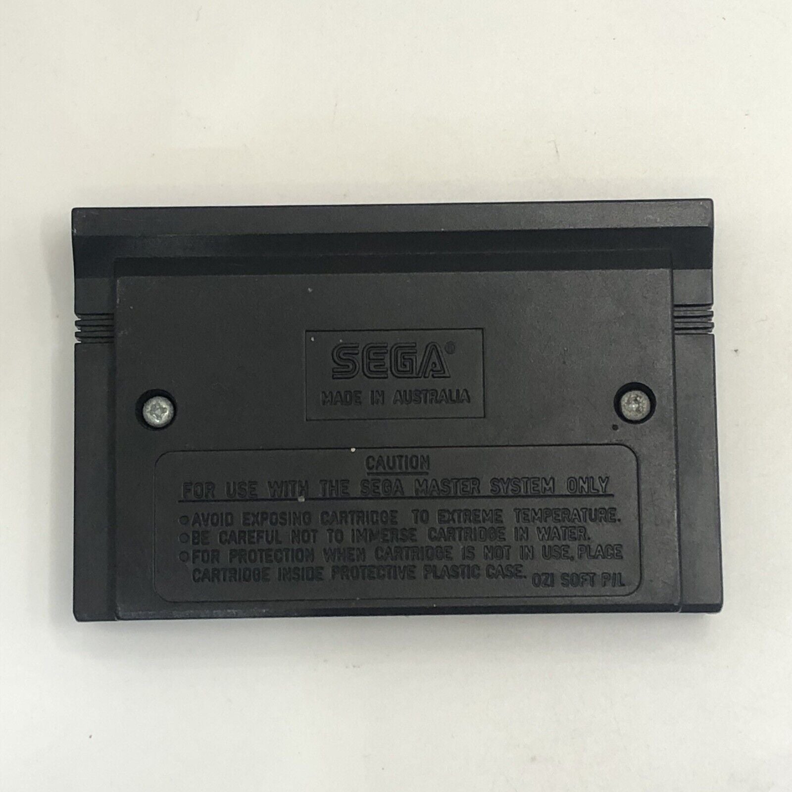 Back to The Future II SEGA Master System Game - Classic Retro Video Game for Collectors & Fans - Perfect for Gaming Nostalgia & Retro Consoles