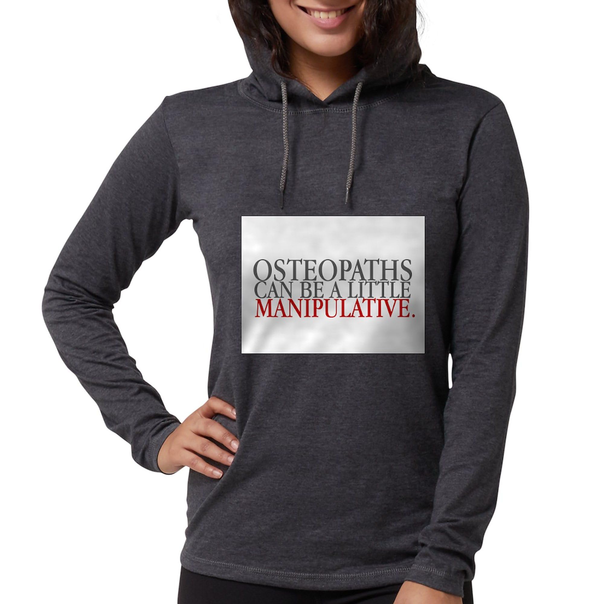 Osteopaths Can Be A Little Ma Long Sleeve T-Shirt for Women - Funny Doctor Gift & Casual Wear - Perfect for Clinics, Workouts, and Everyday Comfort