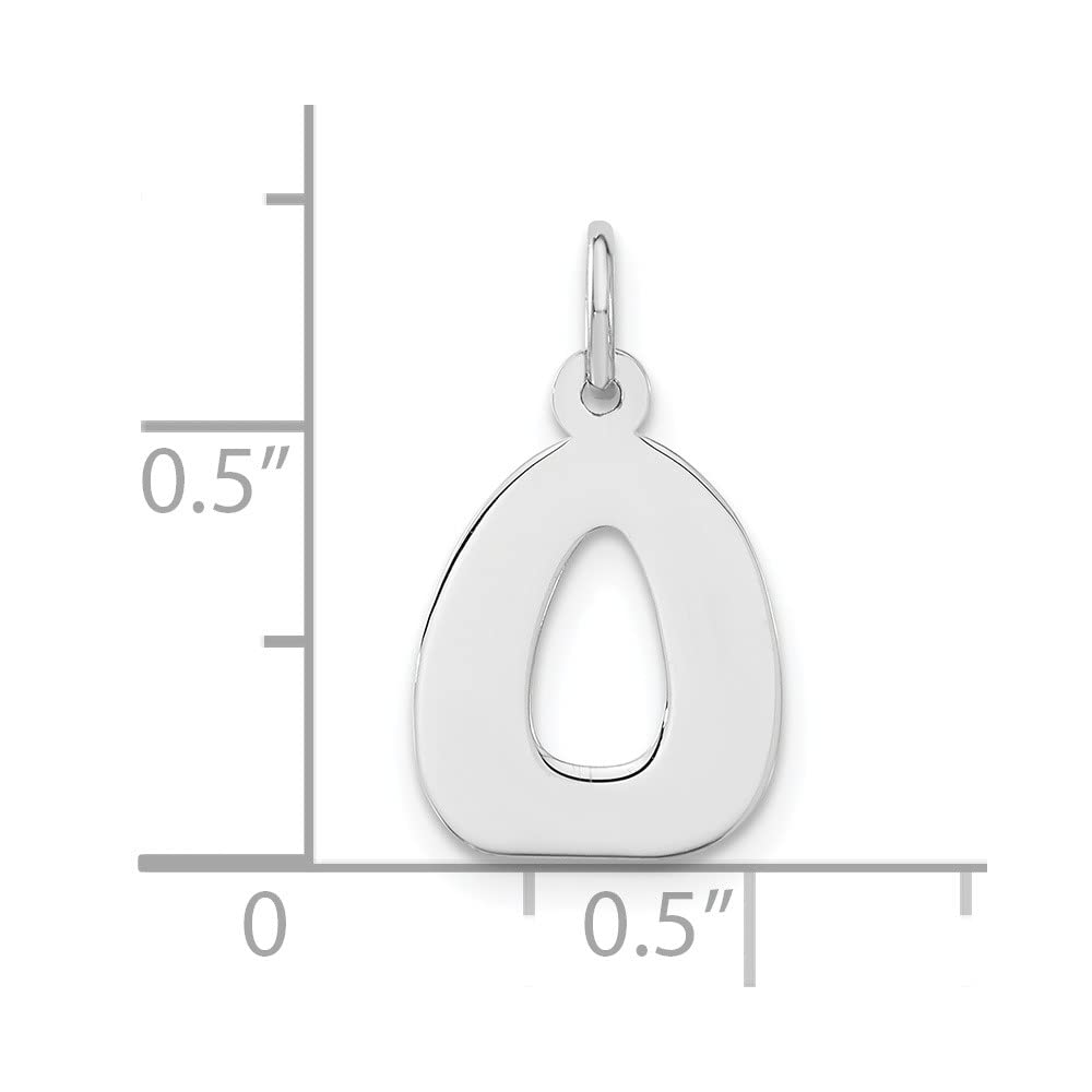 Sterling Silver Initial Pendant - Kate Collection for Gifts & Jewelry