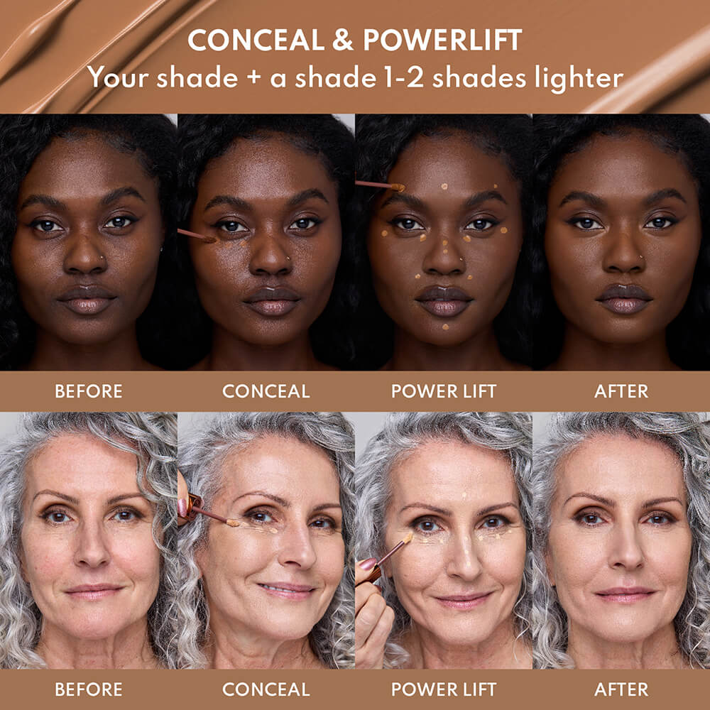 Danessa Myricks Beauty Yummy Skin Lift & Flex Concealer - Full Coverage, Hydrating & Long Lasting - Perfect for Under Eyes, Blemishes & Contouring - Everyday Makeup & Special Occasions
