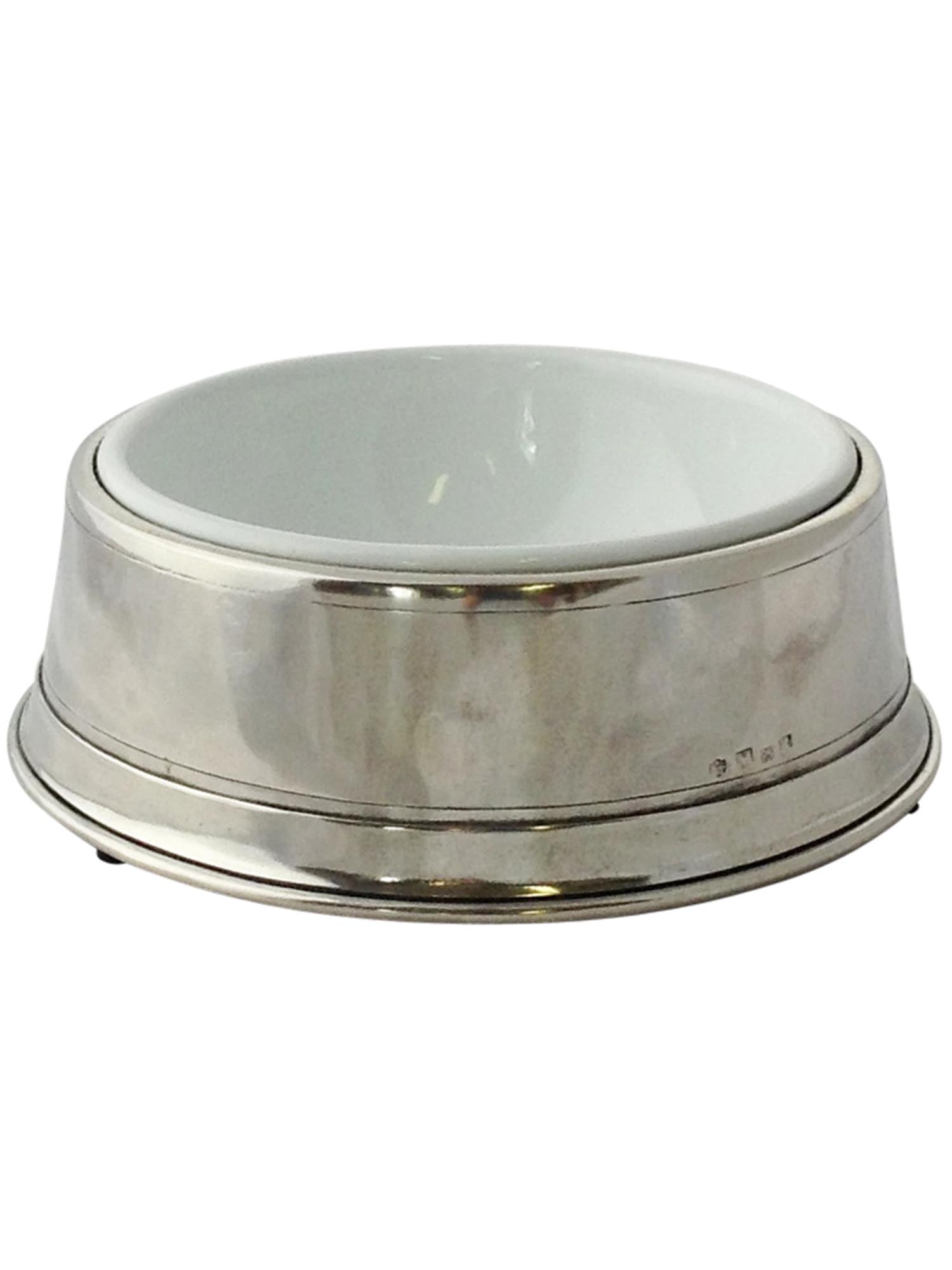 Large Pet Bowl 901 0130 - Durable Stainless Steel Dog & Cat Food Water Dish for Large Breeds - Perfect for Indoor/Outdoor Feeding & Travel