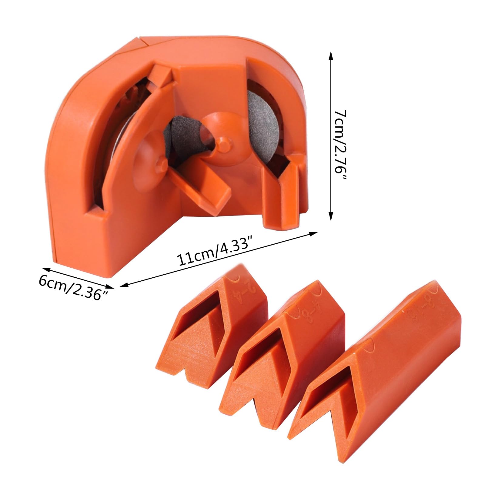 High-Speed Steel Drill Bit Sharpener - Multipurpose Grinding Tool for Masonry, Carbide & Coated Drill Bits | Perfect for DIY, Woodworking & Metalworking Projects