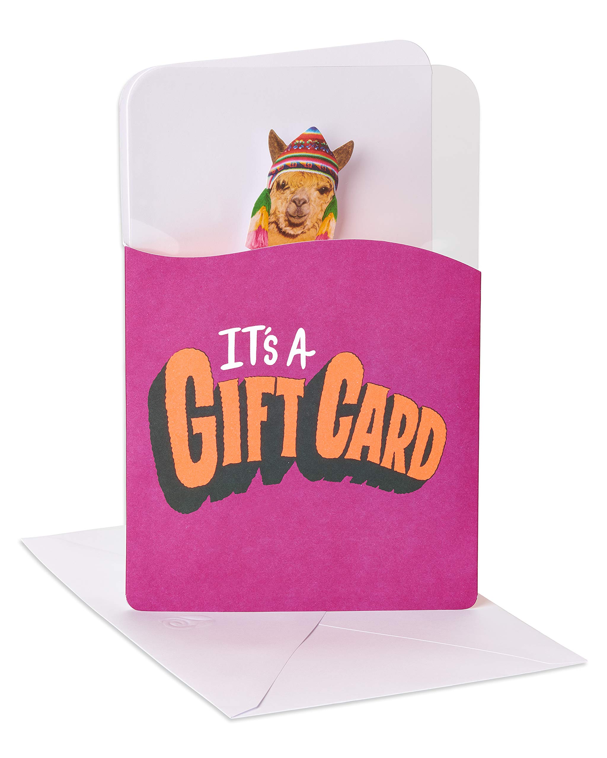 American Greetings Musical Gift Card Holder for Mother's Day, Graduation & Birthday - Dancing Llama Delivery - Perfect for Celebrations & Special Occasions