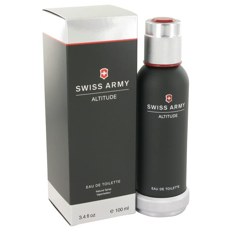 Swiss Altitude Cologne for Men - Fresh & Woody Eau De Toilette Spray 3.4 Oz (100ml) - Long Lasting Fragrance for Daily Wear, Office & Date Nights