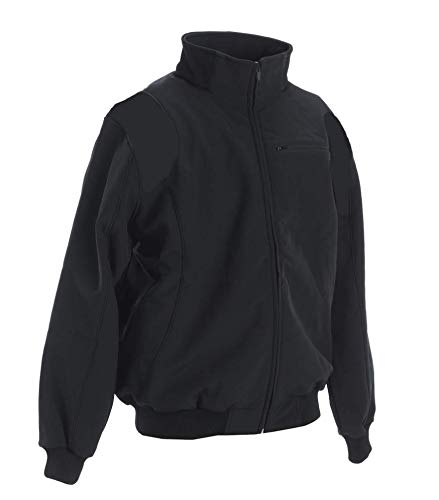 Smitty BBS-330 Big League All-Weather Baseball Umpire Jacket - Fleece Lined Full Zip Jacket for Umpires & Coaches - Perfect for Cold Weather Games & Outdoor Sports