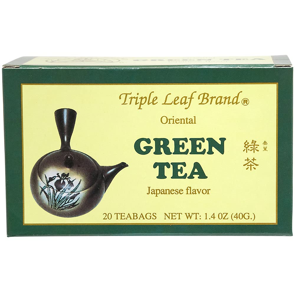 Premium Japanese Green Tea - 20 Tea Bags | Organic Matcha Sencha Blend | Antioxidant Rich for Energy & Focus | Perfect for Morning Boost, Afternoon Relaxation & Office Wellness