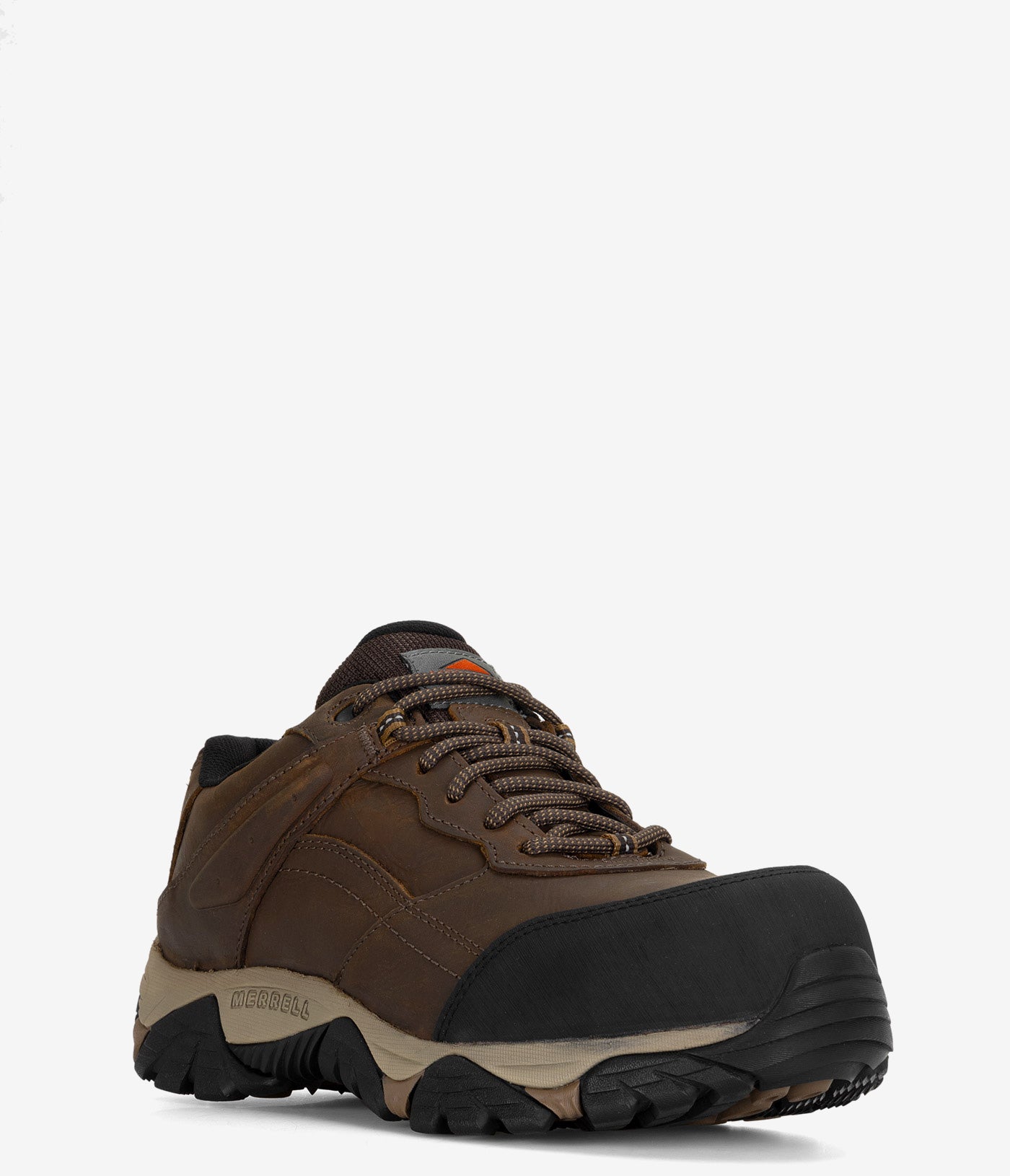 Merrell Men's Moab Adventure Carbon Fiber Toe Work Shoes - Lightweight Safety Shoes for Construction, Hiking & Outdoor Work