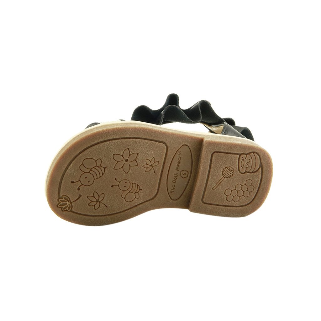The Doll Maker Girls' Cute Strap Sandals - Comfortable & Stylish Summer Shoes for Beach, Party & Casual Outfits