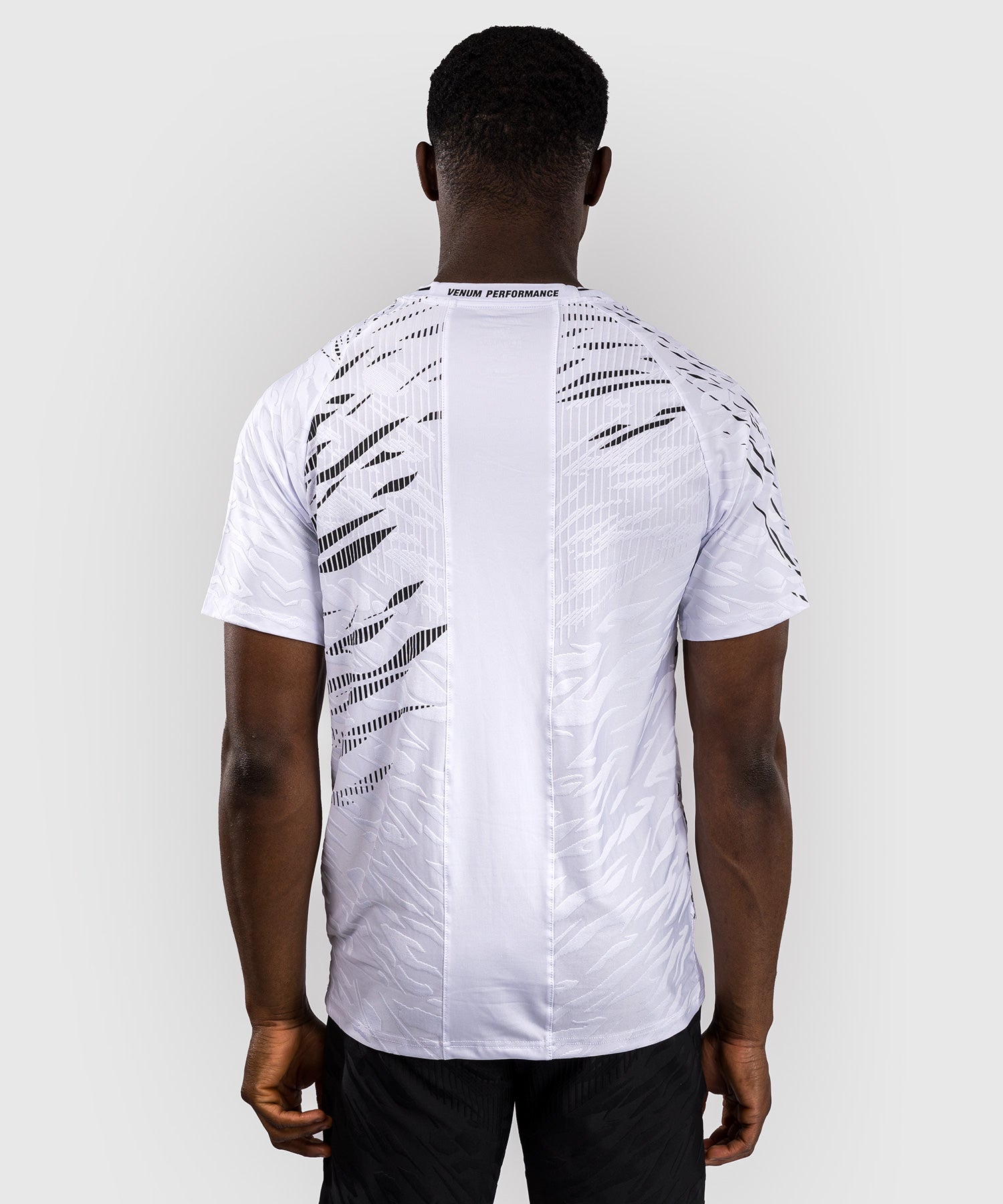 Venum UFC Fusion Personalized Authentic Fight Night Jersey for Men - White | MMA Walkout Shirt for Training & Events