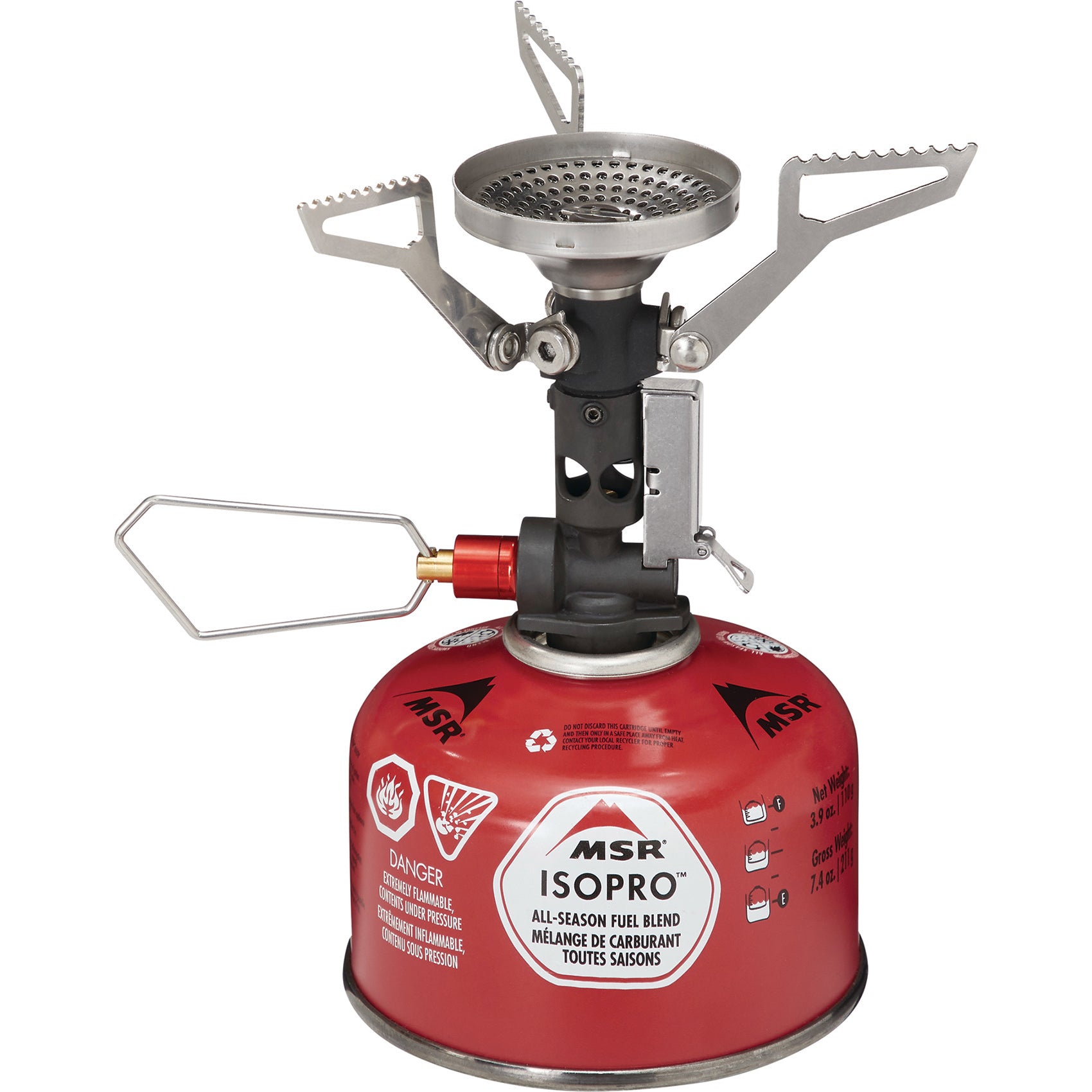 MSR PocketRocket Deluxe Ultralight Backpacking Stove - Compact Camping Stove for Hiking, Backpacking & Outdoor Adventures - Perfect for Boiling Water & Cooking Meals in the Wilderness