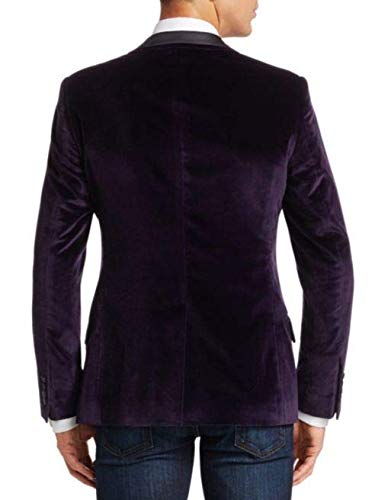 Luxury Men's Purple Velvet Blazer - Formal Smoking Jacket for Dinner Parties, Weddings & Special Occasions | Elegant Hosting Attire for Gala Events & Evening Wear