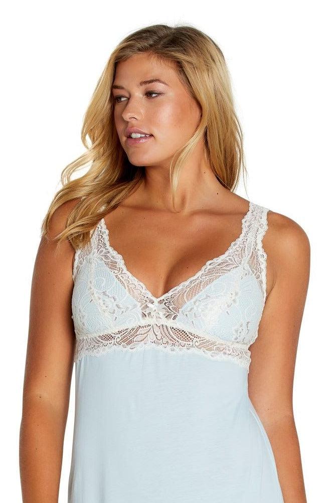 Alissa Tank Nightgown for Women - Soft & Comfortable Sleepwear, Loose Fit Sleeveless Nightdress - Perfect for Summer Nights, Lounging & Relaxing at Home