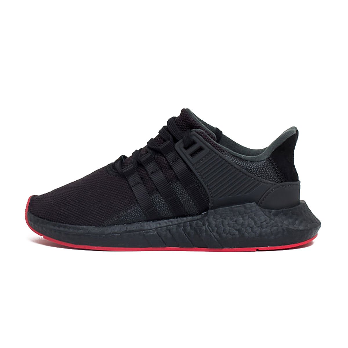 Adidas Men's EQT Support 93/17 Low-Top Sneakers - Black Core Black Running Shoes for Gym & Training - Size 7.5 - Comfortable Workout Shoes for Men's Fitness & Casual Wear