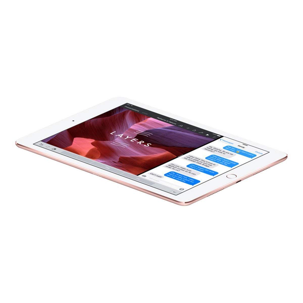 Apple iPad Pro 9.7-inch (256GB, Wi-Fi, Rose Gold) - Certified Refurbished - Perfect for Work, Study & Entertainment