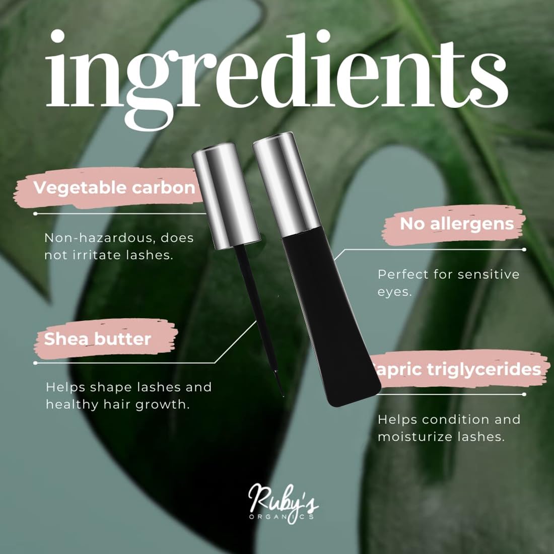 Adbeni High Rise Black Eyeliner & Mascara Set (Pack of 2) - 6ml Smudge Proof, Waterproof & Long Lasting - Vegan & Cruelty Free Eye Makeup for Dramatic Look - Perfect for Party, Wedding & Night Out Makeup