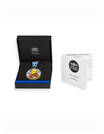 Grayson Perry Teddy Bear Medal - Unique Collectible Art Bear Badge for Fans & Enthusiasts | Perfect for Gifts, Display, and Art Collections
