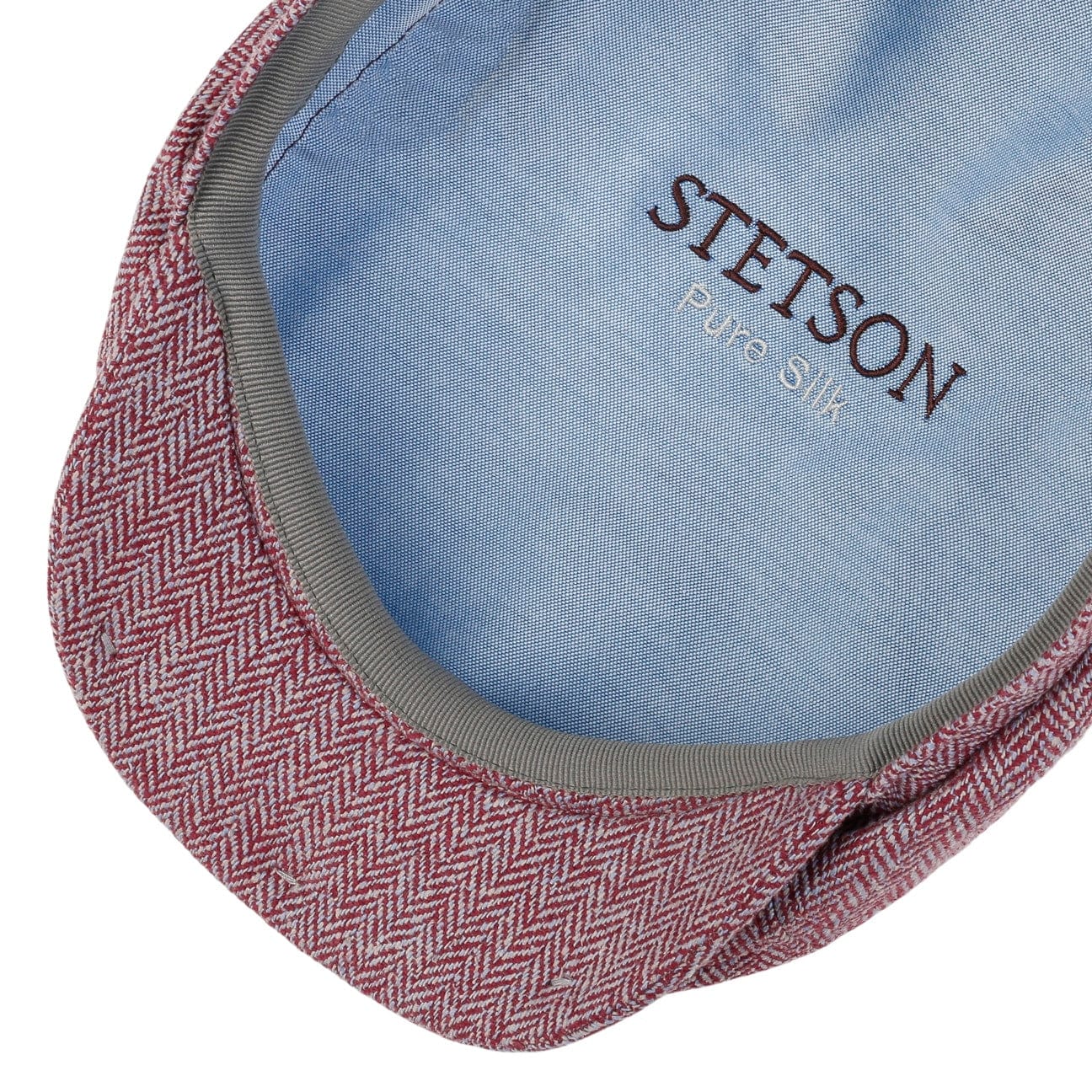 Stetson Milner Men's Silk Flat Cap - Classic Vintage Driving Hat for Golf, Outdoor & Casual Wear