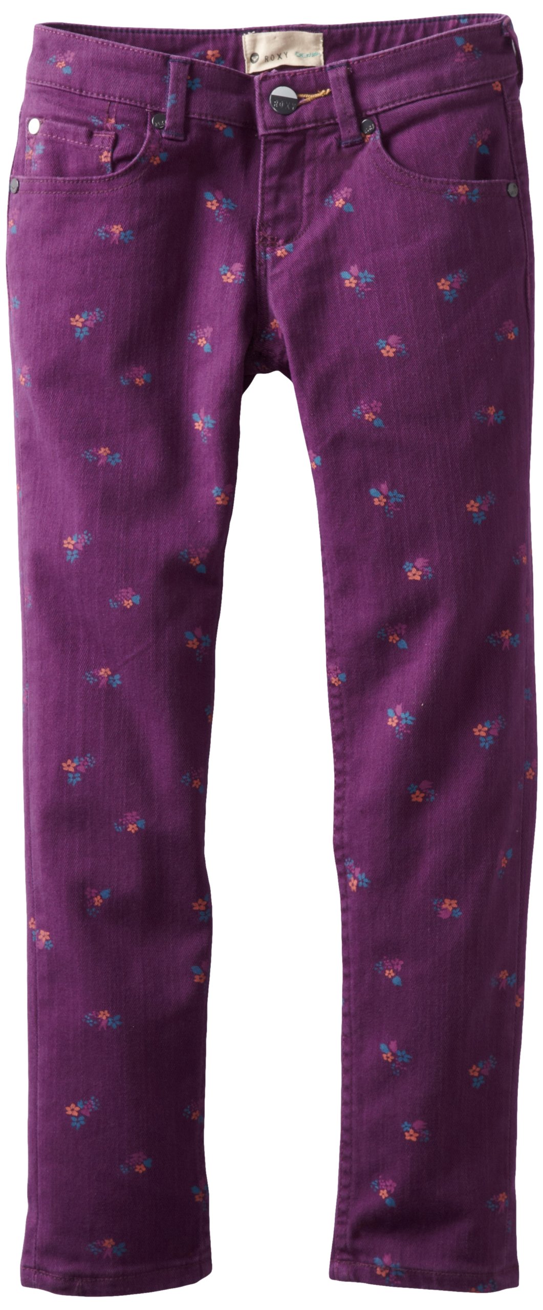 Roxy Big Girls' Skinny Slides Color Pant - Comfortable Casual Sandals for Teen Girls, Perfect for Beach, Pool, and Summer Outfits