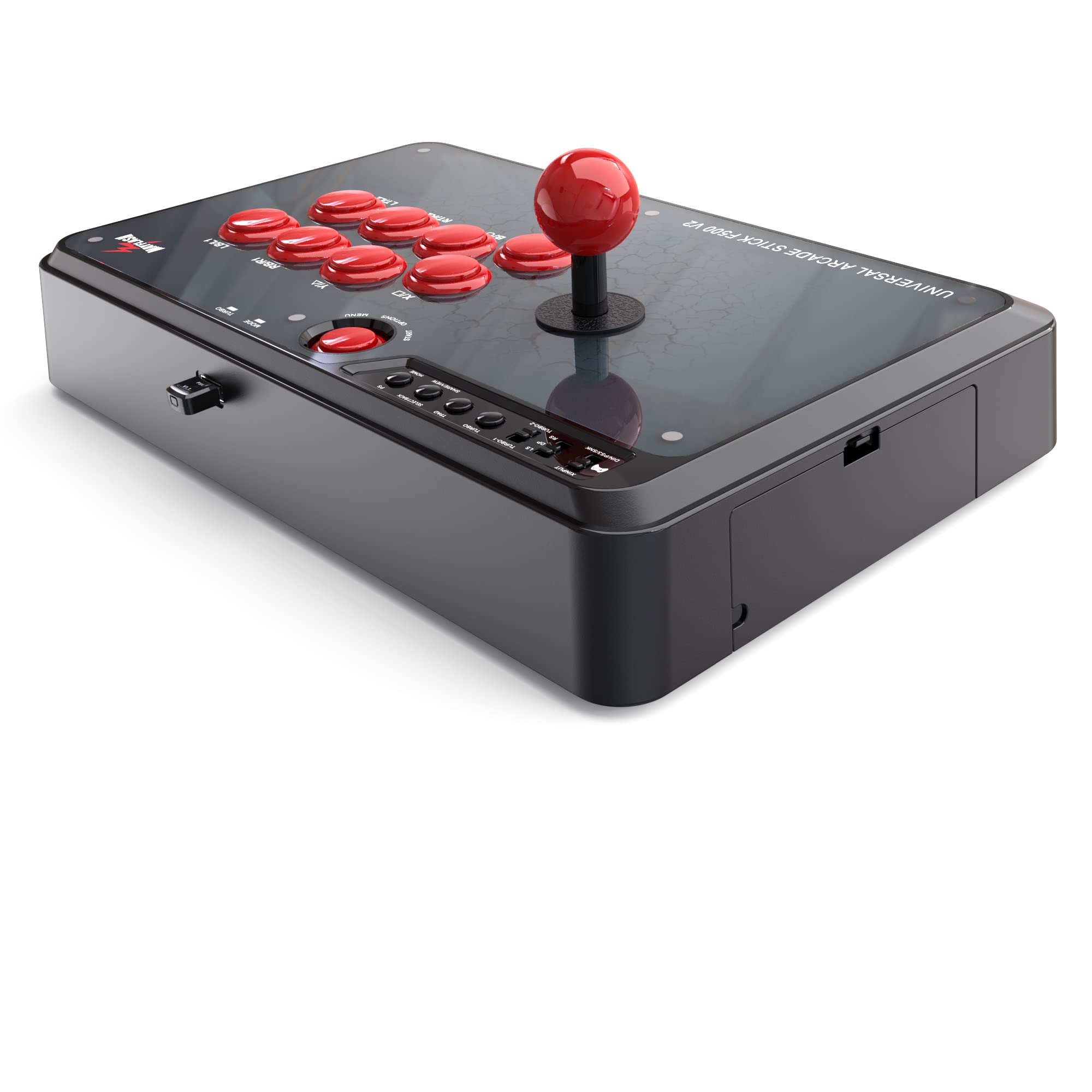 Premium MAYFLASH F500 Arcade Fight Stick Joystick with MAGICBOOTS Bundle - Compatible with PS5, PS4, PS3, Xbox Series X/S, Xbox One, 360, PC & Nintendo Switch - Perfect for Fighting Games & eSports Tournaments