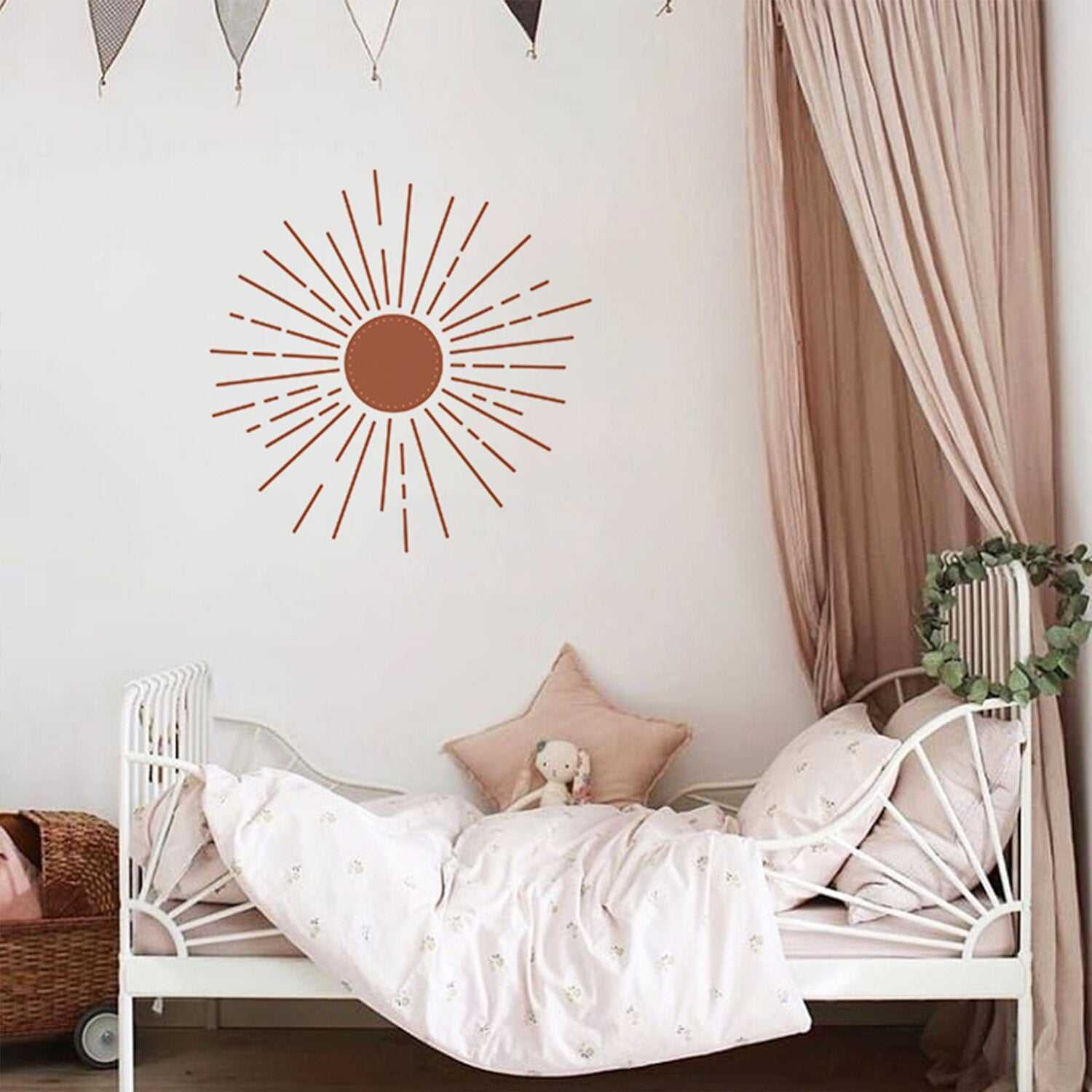 Kids Woodland Wall Decal - Adorable Animal Stickers for Nursery & Playroom Decor | Removable Forest Theme Wall Art for Children's Bedroom