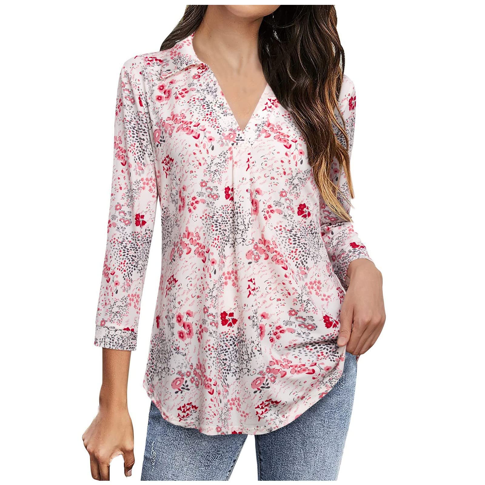 Off Shoulder Tops for Women - Asymmetrical Hem Casual Blouse, Classic Fit Long Sleeve Shirts | Perfect for Date Night, Office Wear & Weekend Outfits